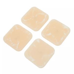 RIRIKU Resin Coasters Set of 4 NIB